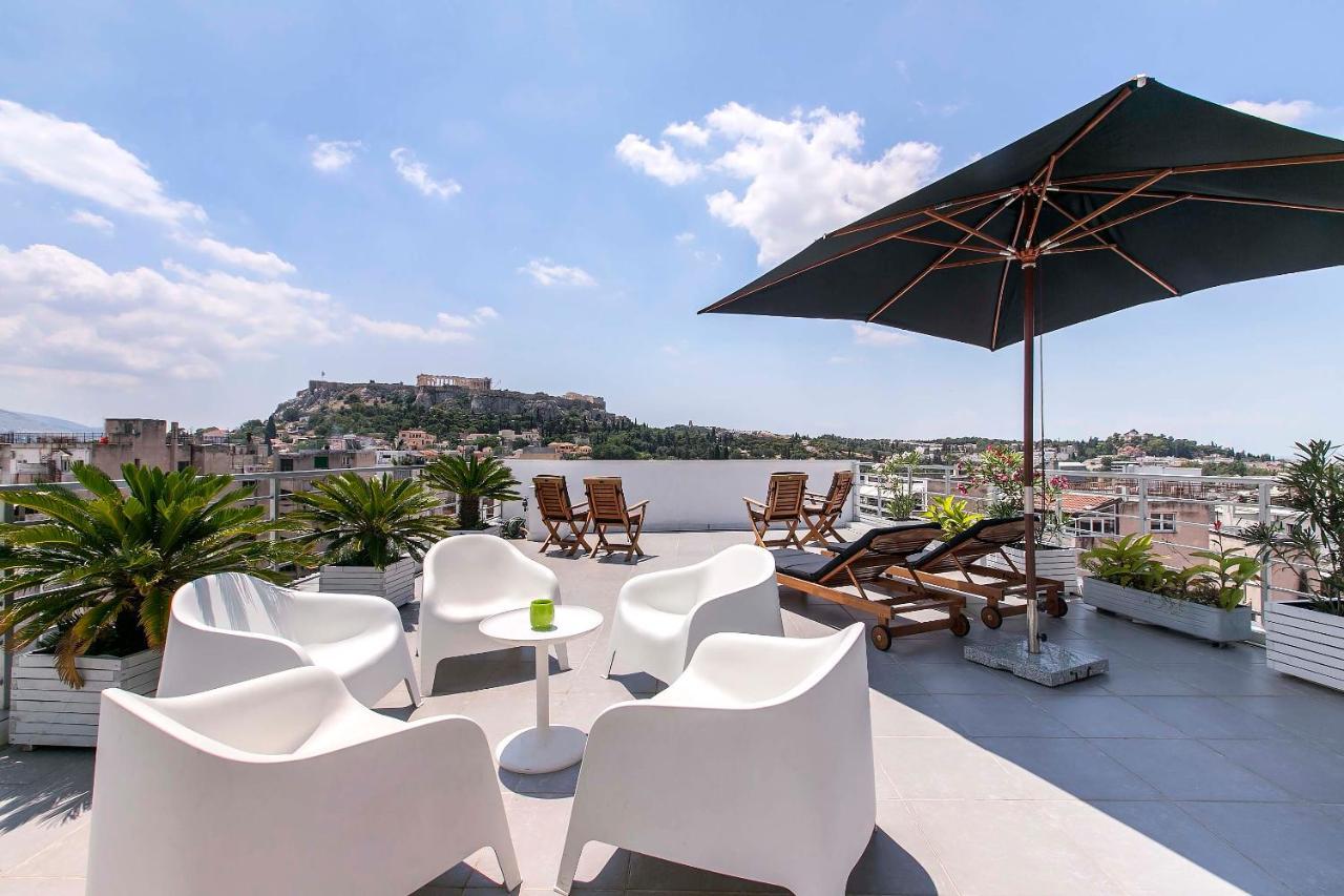 Acropolis Panorama View Penthouse With Private Terraces A Contemporary Parthenon Apartment Athens Exterior photo