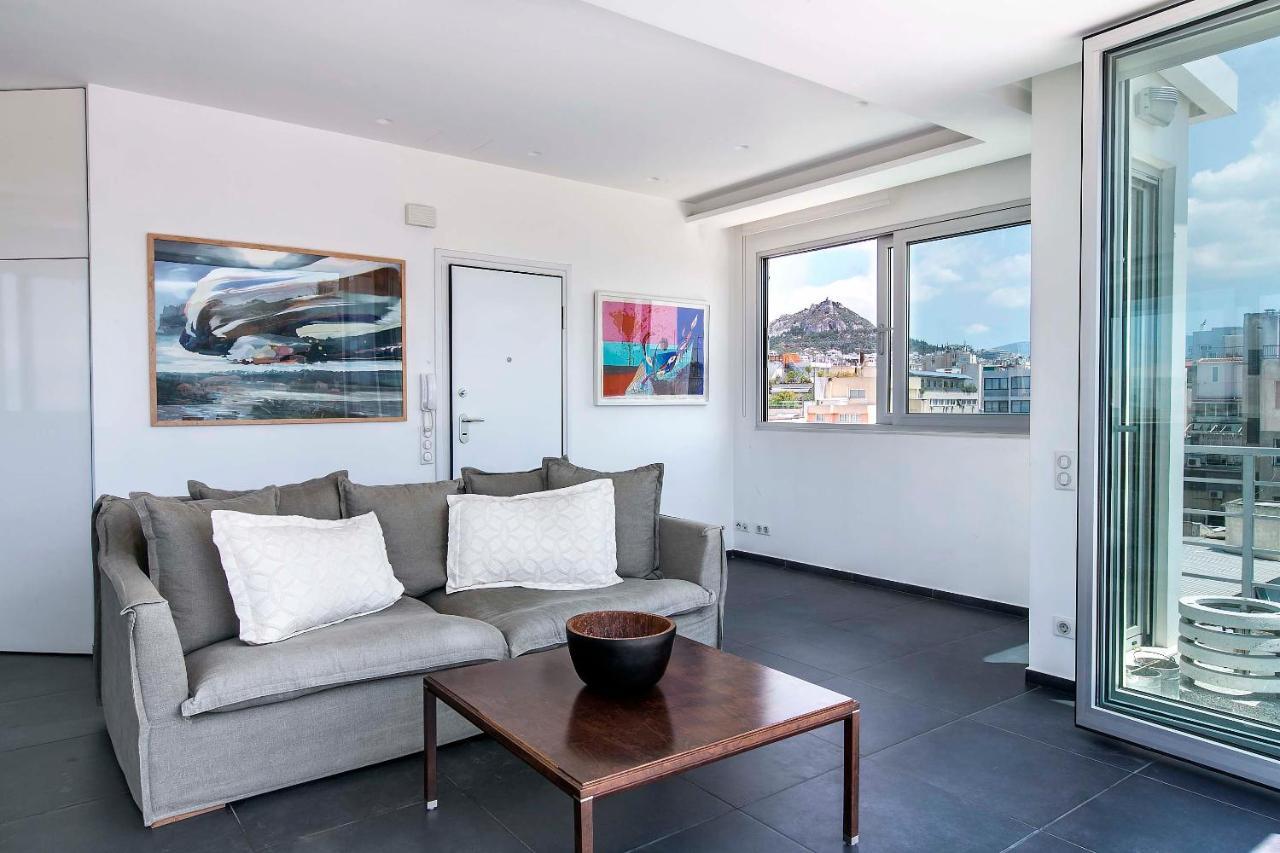 Acropolis Panorama View Penthouse With Private Terraces A Contemporary Parthenon Apartment Athens Exterior photo