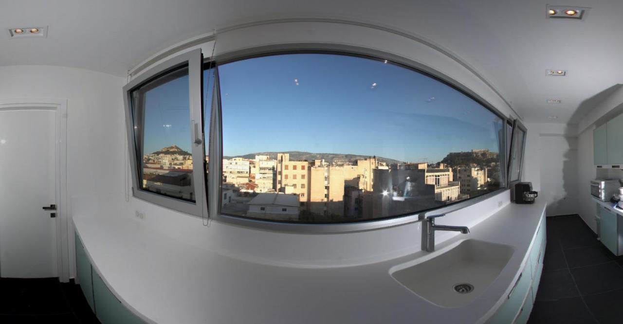 Acropolis Panorama View Penthouse With Private Terraces A Contemporary Parthenon Apartment Athens Exterior photo