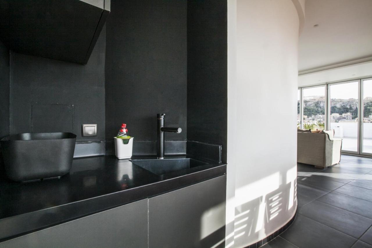 Acropolis Panorama View Penthouse With Private Terraces A Contemporary Parthenon Apartment Athens Exterior photo