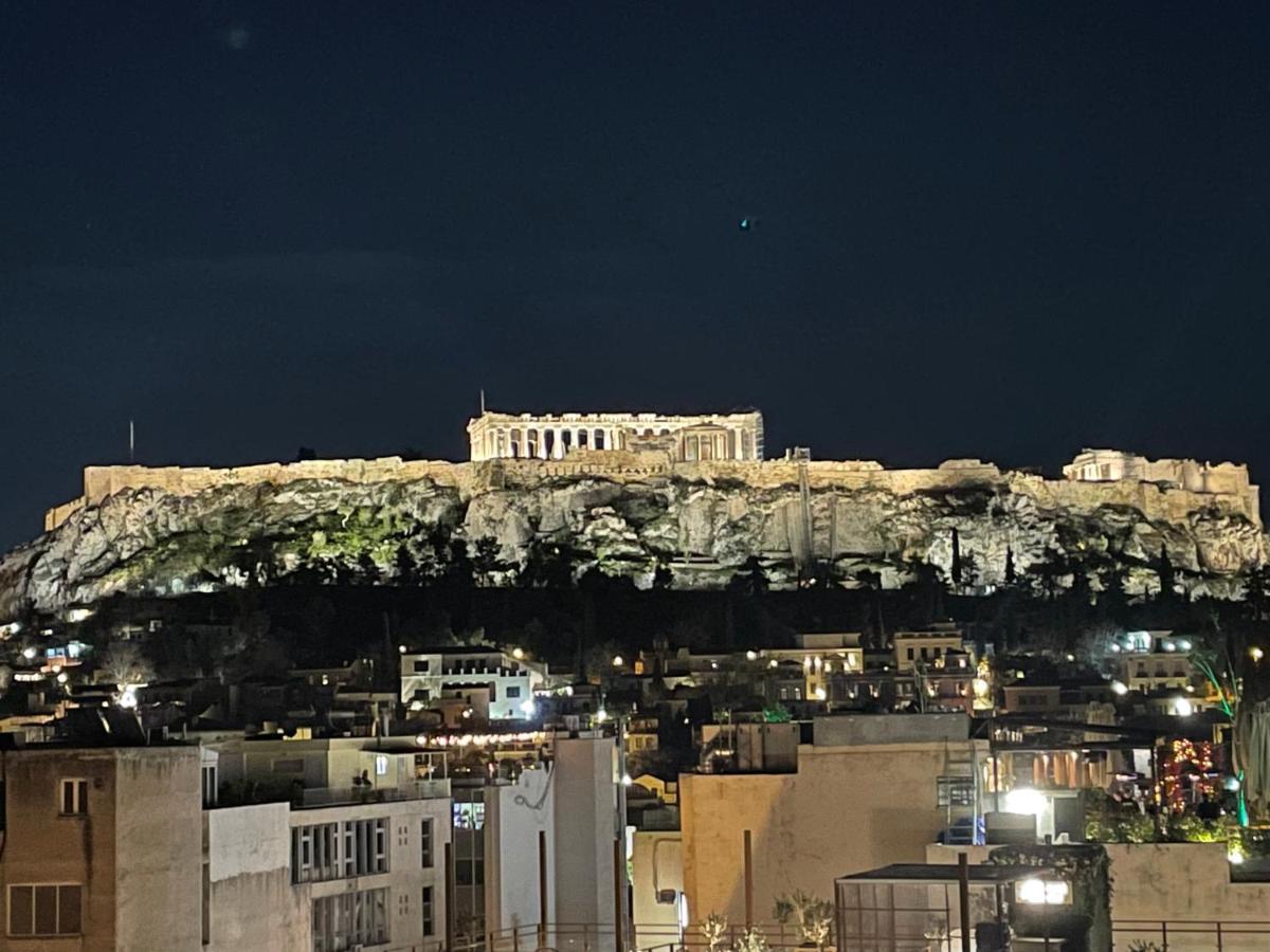 Acropolis Panorama View Penthouse With Private Terraces A Contemporary Parthenon Apartment Athens Exterior photo